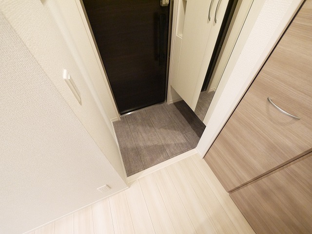 玄関　毎日通る玄関はこちらです