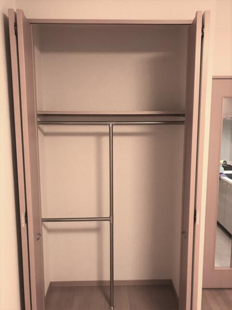 収納　大きなクローゼットがあるのでお部屋が広く使えます