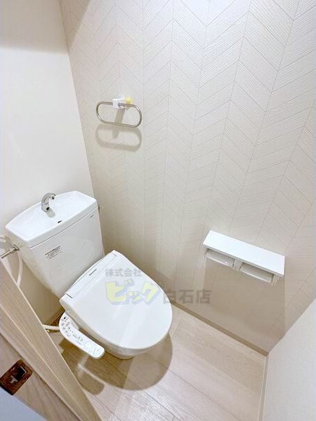 トイレ　ウォシュレット付きのトイレです♪