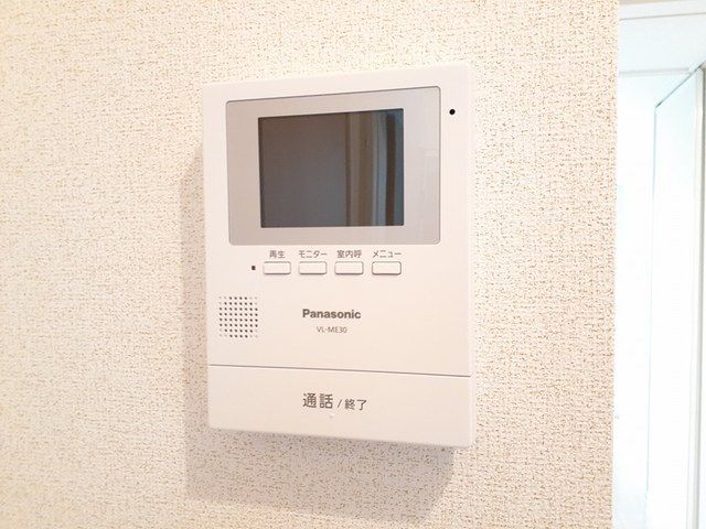 セキュリティ　モニタ付インターホンです。