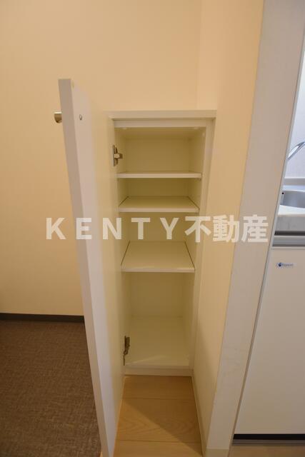 収納　収納があります