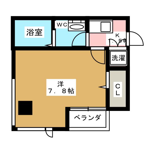 プランドール山菱の間取り写真