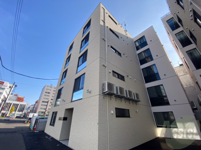 建物外観　札幌市中央区南５条「グリシーヌ南５条」