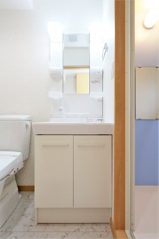 洗面設備　参考写真（同物件別部屋）