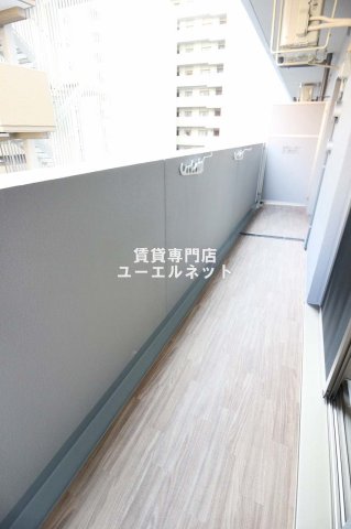 バルコニー　風が吹き抜けます