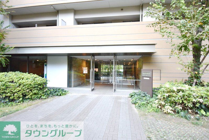 エントランス　お問合せは(株)タウンハウジングレジデンス事業部【03-…