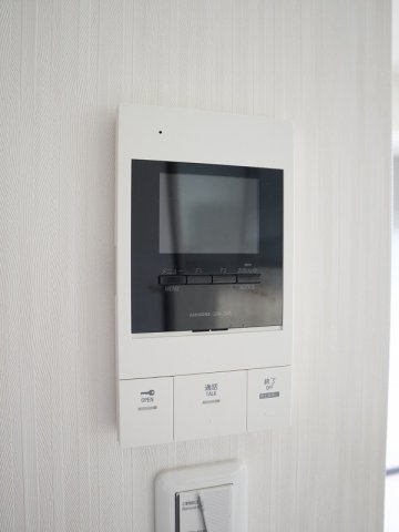 セキュリティ　TV付きインターホンでセキュリティ面も安心です