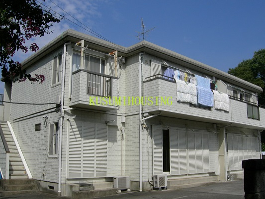 建物外観　日当たり良好1F角部屋