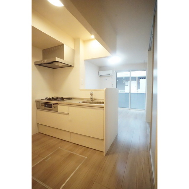 居室・リビング　ｋｉｔｃｈｅｎから続く広々ＬＤＫ