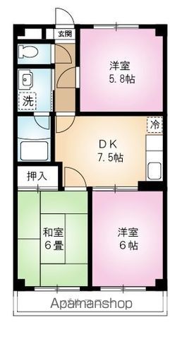 ハイランドパークの間取り写真