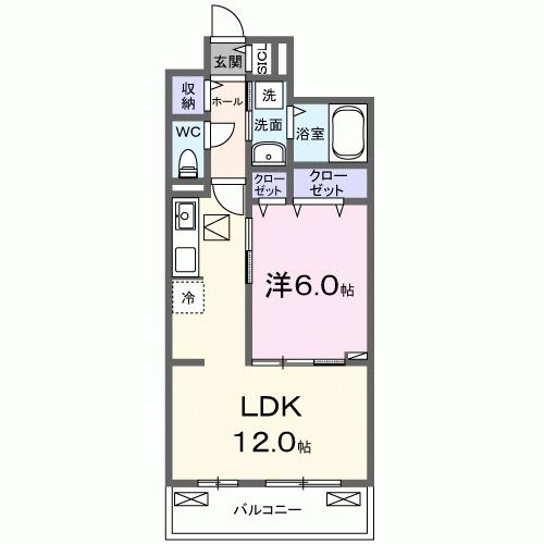 ベルアージュの間取り写真