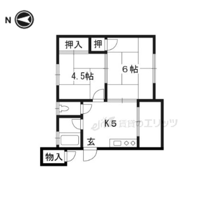 暁マンションの間取り写真