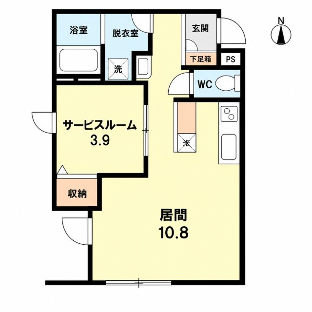 エターナルシー平磯の間取り写真