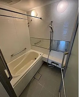 都営三田線 春日駅 徒歩4分 17階建 築13年の風呂写真