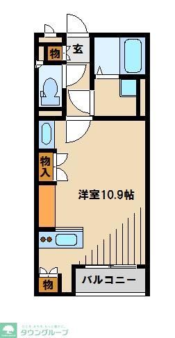 西武新宿線 南大塚駅 徒歩24分 2階建 築13年の間取り写真