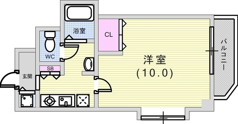 アイビスパークの間取り写真