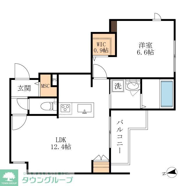 トワソレイユの間取り写真