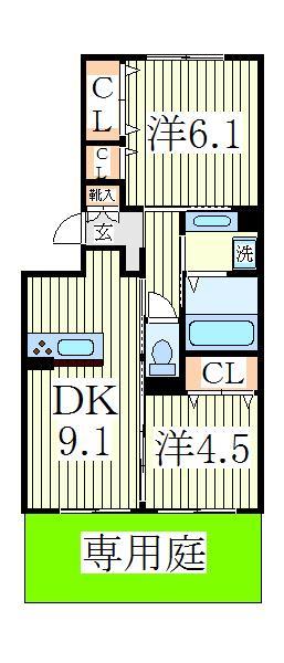 シャルートの間取り写真