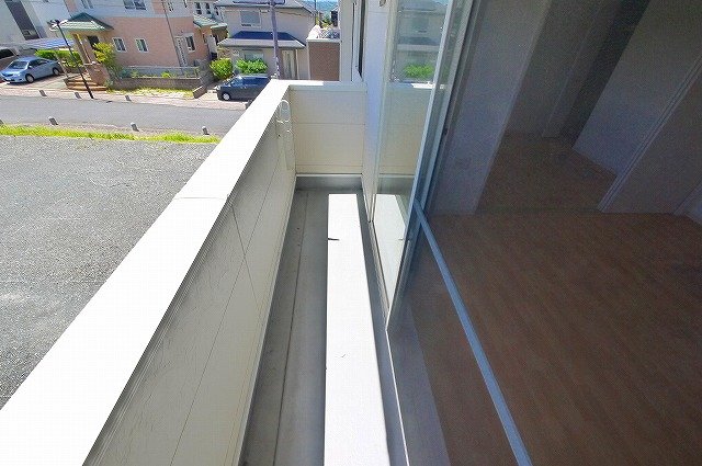 バルコニー　広々としたバルコニーです
