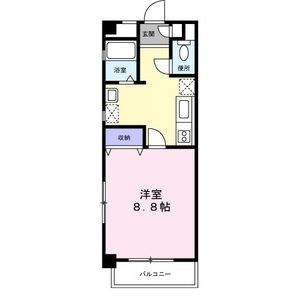 地下鉄東山線 上社駅 徒歩5分 3階建 築26年の間取り写真