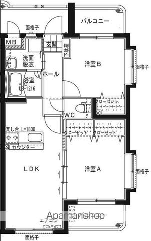 ユーミー田野壱番館の間取り写真