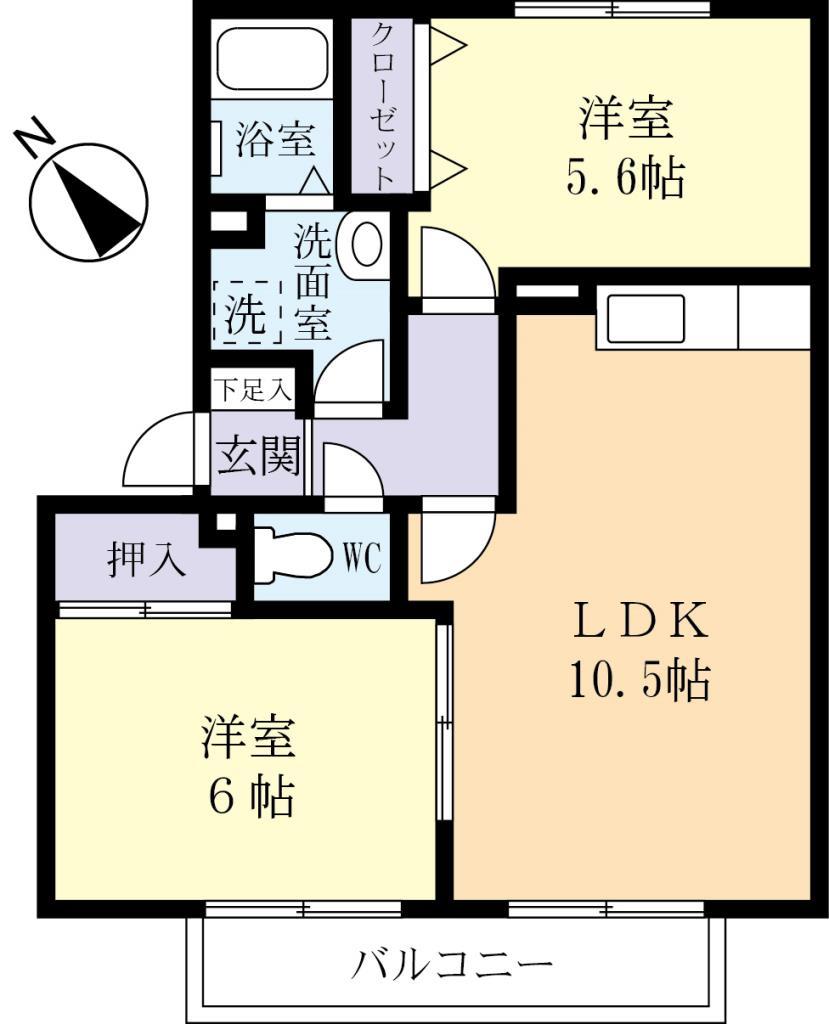ソレジオOYの間取り写真