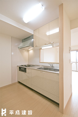 キッチン　対面式システムキッチン