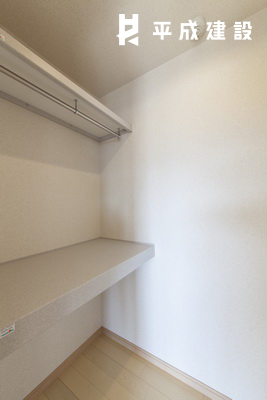 収納　ウォークインクローゼット