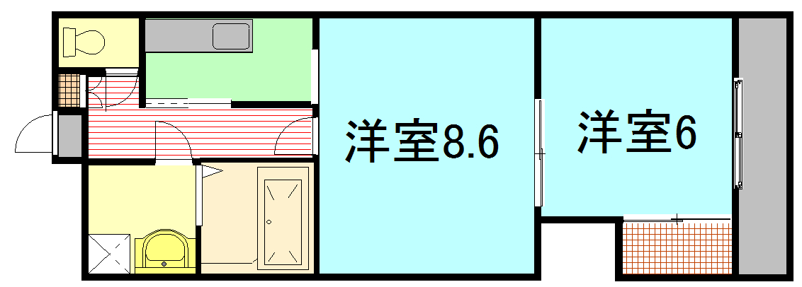 伊藤ビルの間取り