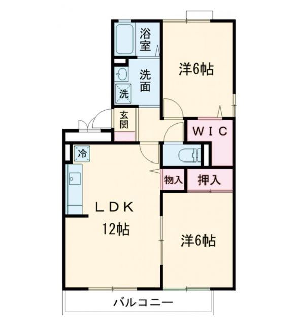 カーサ環の間取り