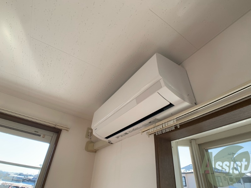 その他設備　エアコン付きなので各季節快適に過ごせそうですね！