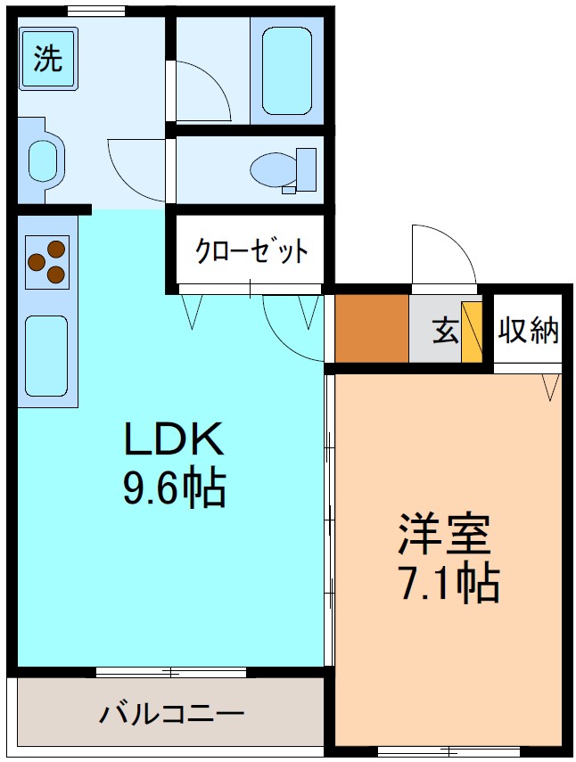 la　santeの間取り