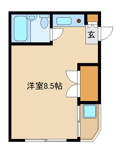 マンション峰の間取り