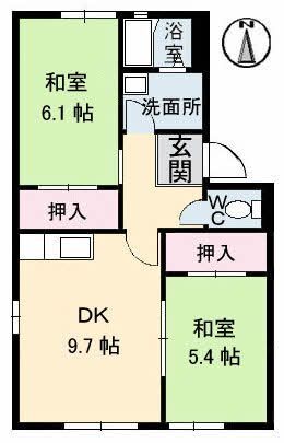 プライムハウスＢ棟の間取り