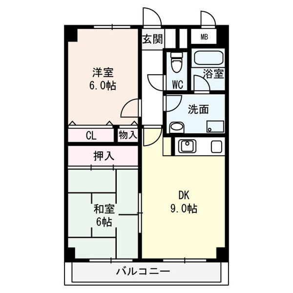 サンパティックの間取り