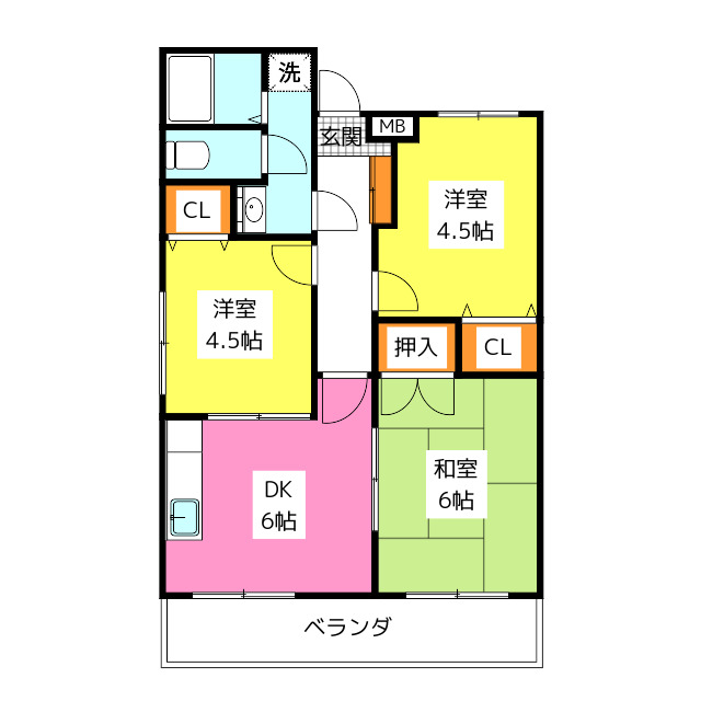 インペリアル老司の間取り