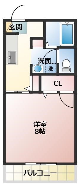 キャッスルコートの間取り