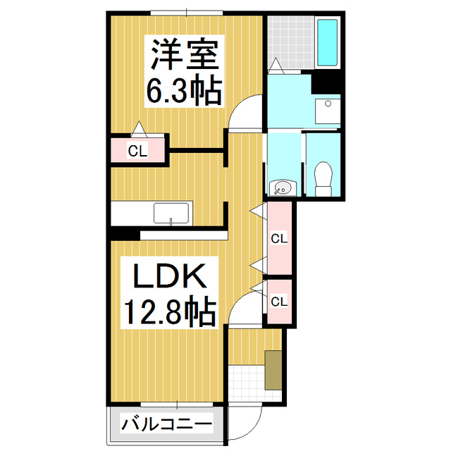 サンパティークの間取り