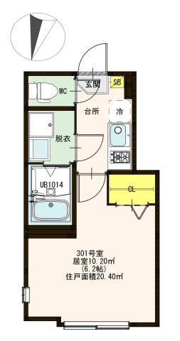 【エスペランサ立石の間取り】