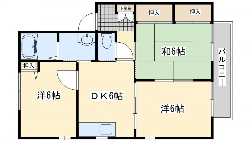 リバプール　Iの間取り