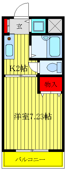 ヴェリタス板橋の間取り