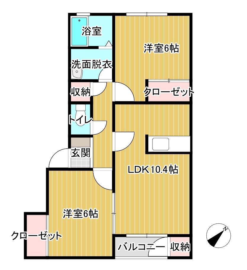 グランデ本館３番館の間取り