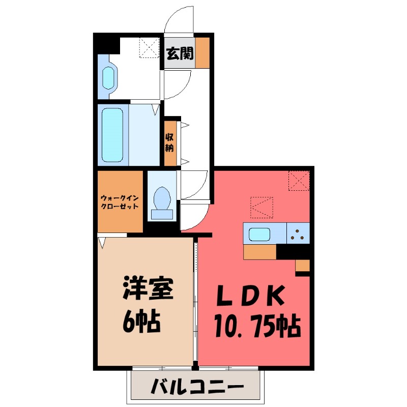 コンフォートレジデンス Aの間取り