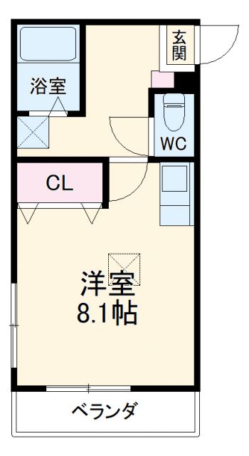 額田郡幸田町大字菱池のアパートの間取り