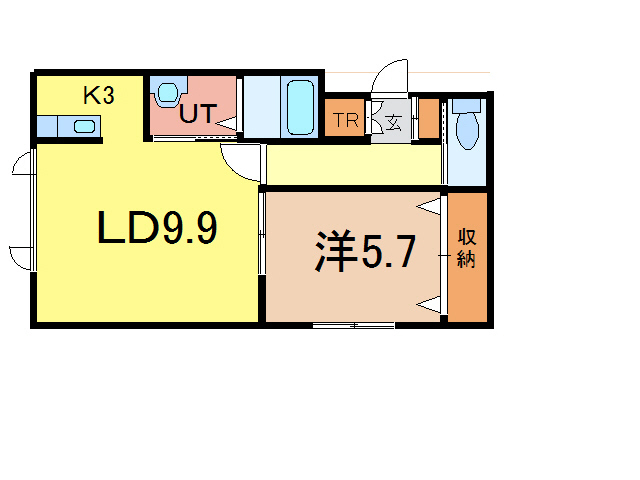 アネッサの間取り