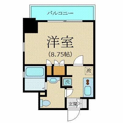 プラーズタワー東新宿ビルの間取り