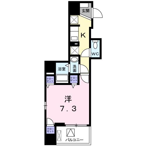 ベスティエ秋葉原の間取り