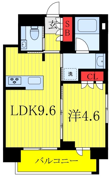 クリオ文京音羽の間取り