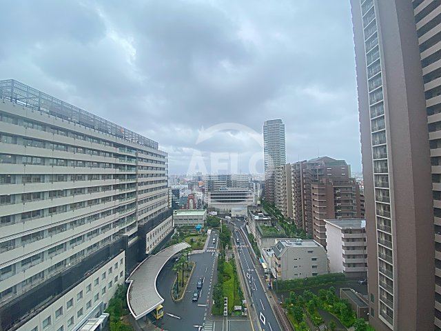 【大阪市天王寺区筆ケ崎町のマンションの眺望】