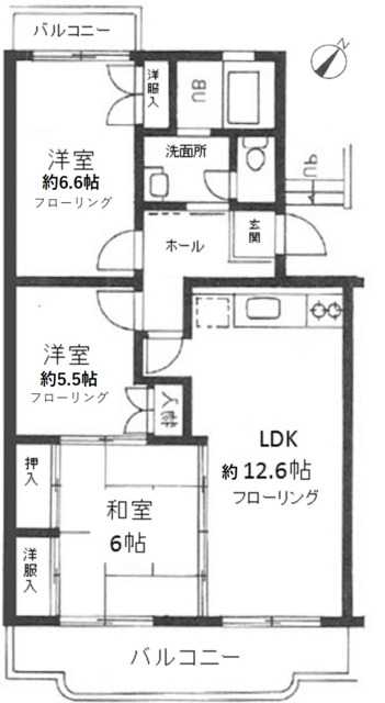 メゾンエトワールの間取り